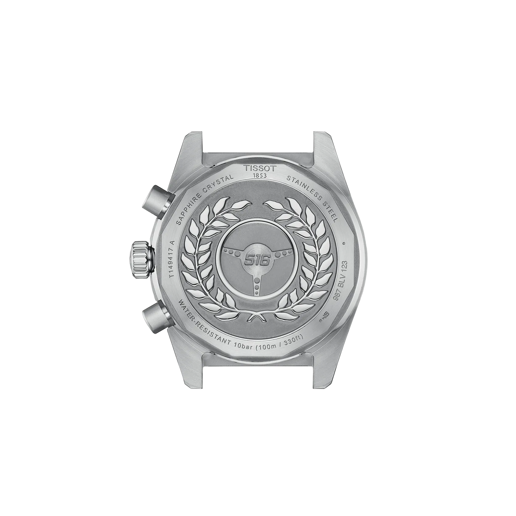 Tissot PR516 40mm T149.417.22.051.01 watch, back view