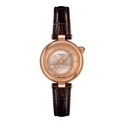 Montre Tissot Désir 28mm T152.207.36.521.00, cadran en nacre rose, vue de face