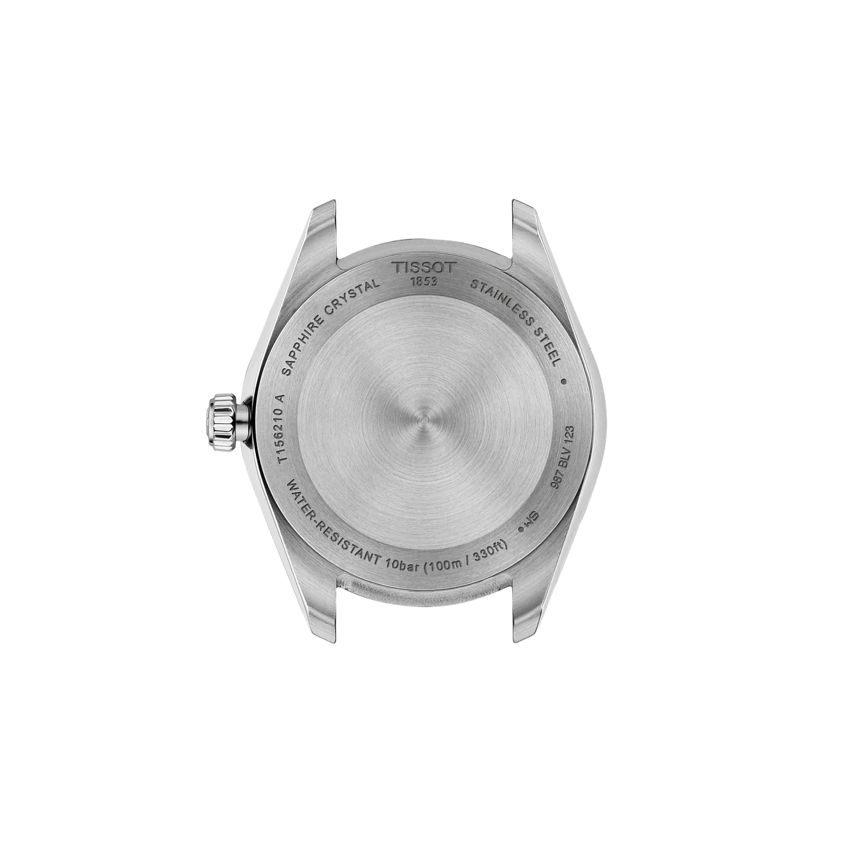 Montre Tissot Ballade 34mm T156.210.11.041.00, vue de dos