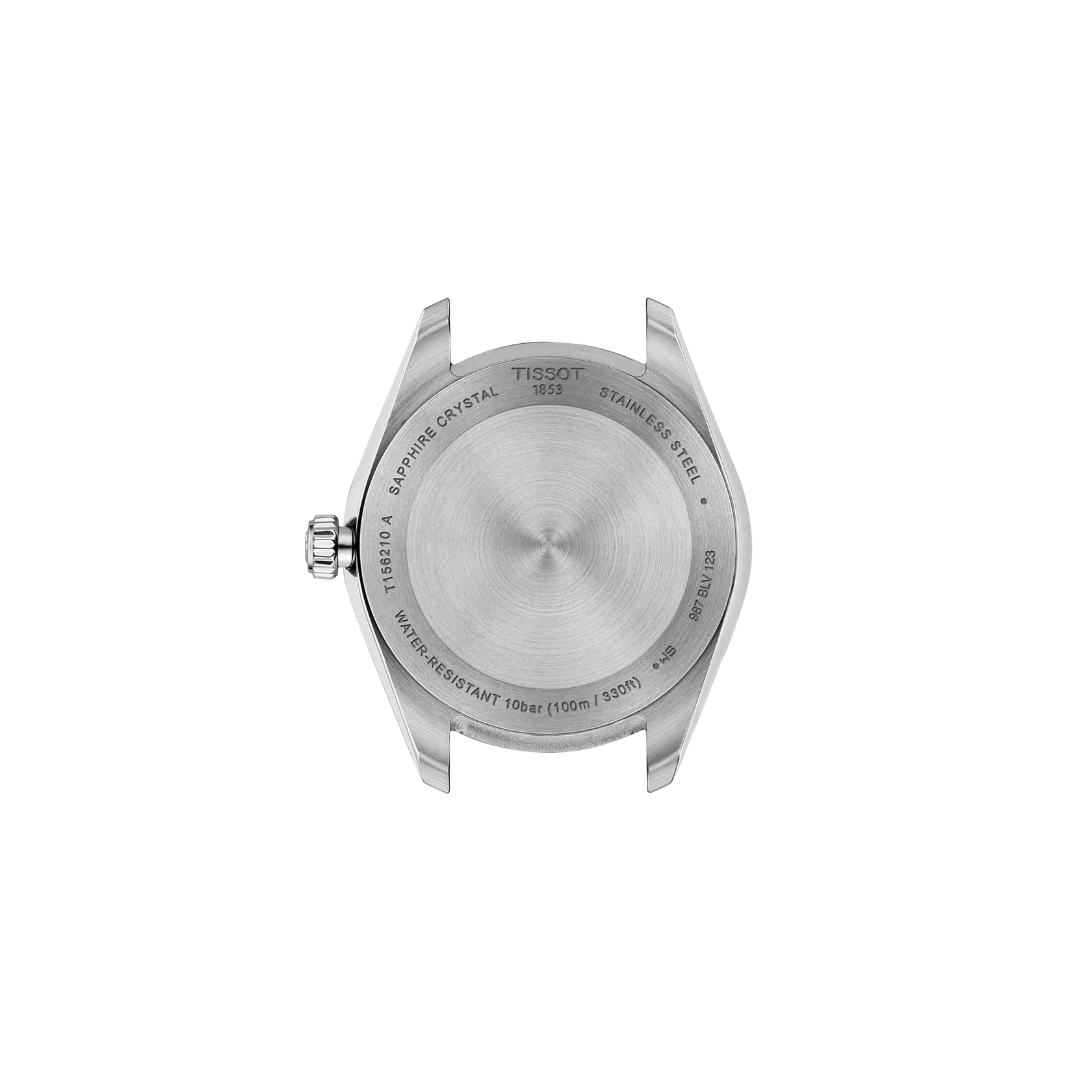 Montre Tissot Ballade 34mm T156.210.22.031.00, vue de dos