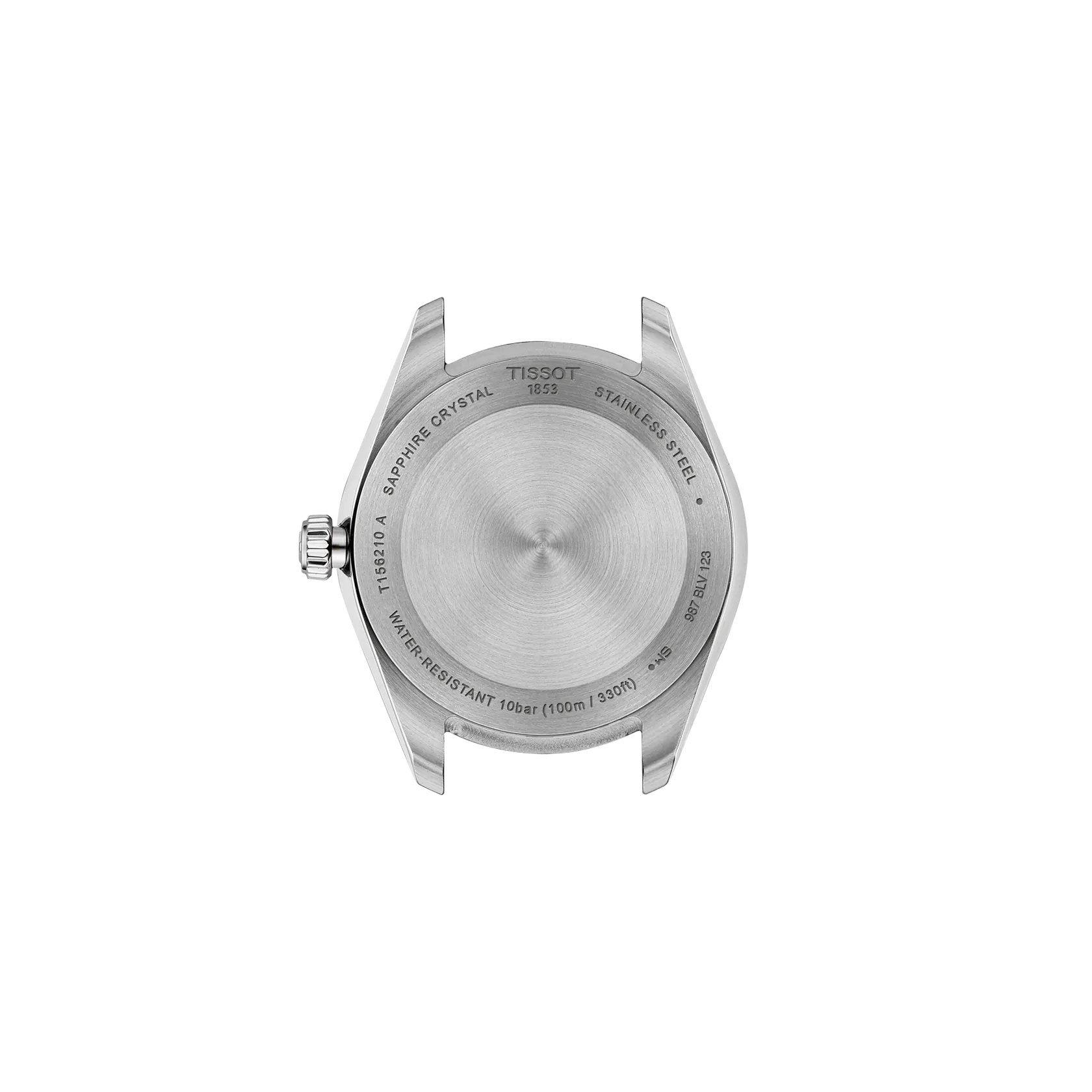 Montre Tissot Ballade 34mm T156.210.22.041.00, vue de dos