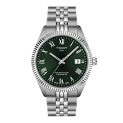 Tissot Ballade 39mm T156.408.11.093.00 watch, green dial, front view