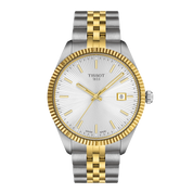 Montre Tissot Ballade 40mm T156.410.22.031.00, cadran argenté, vue de face