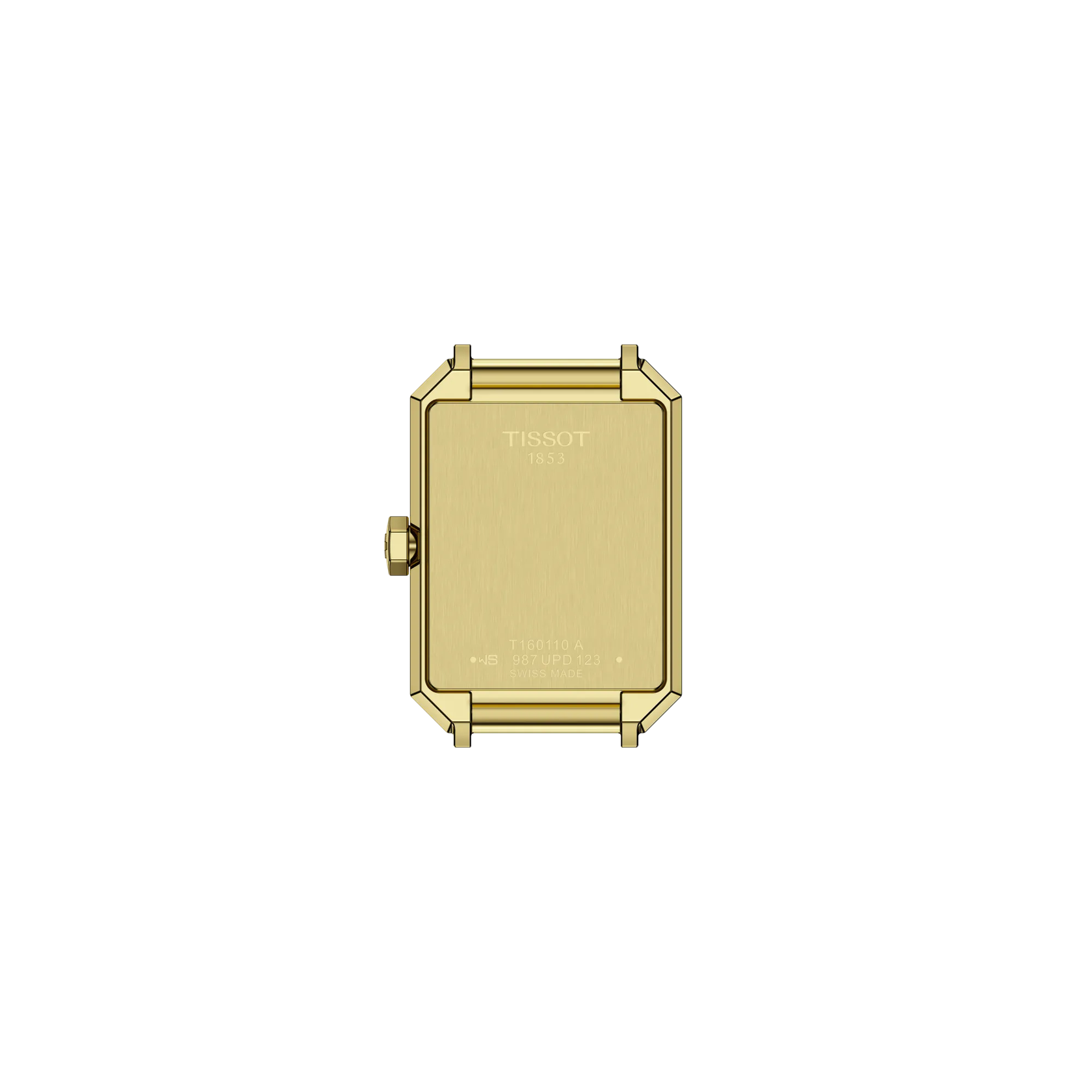 Tissot SRV 30mm T160.110.33.023.00 watch, back view