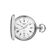Montre Tissot Savonnette 48.5mm T83.6.553.13, cadran blanc, vue de face