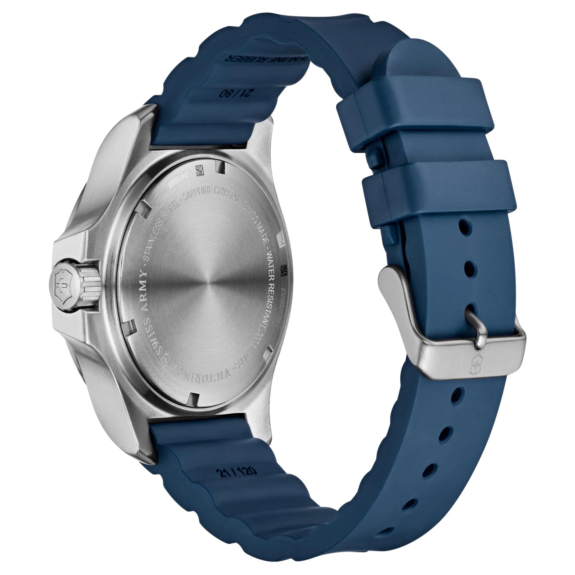 Victorinox I.N.O.X. 241688.1 watch, back view