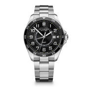 Victorinox FieldForce Classic GMT 241930 watch, black dial, front view