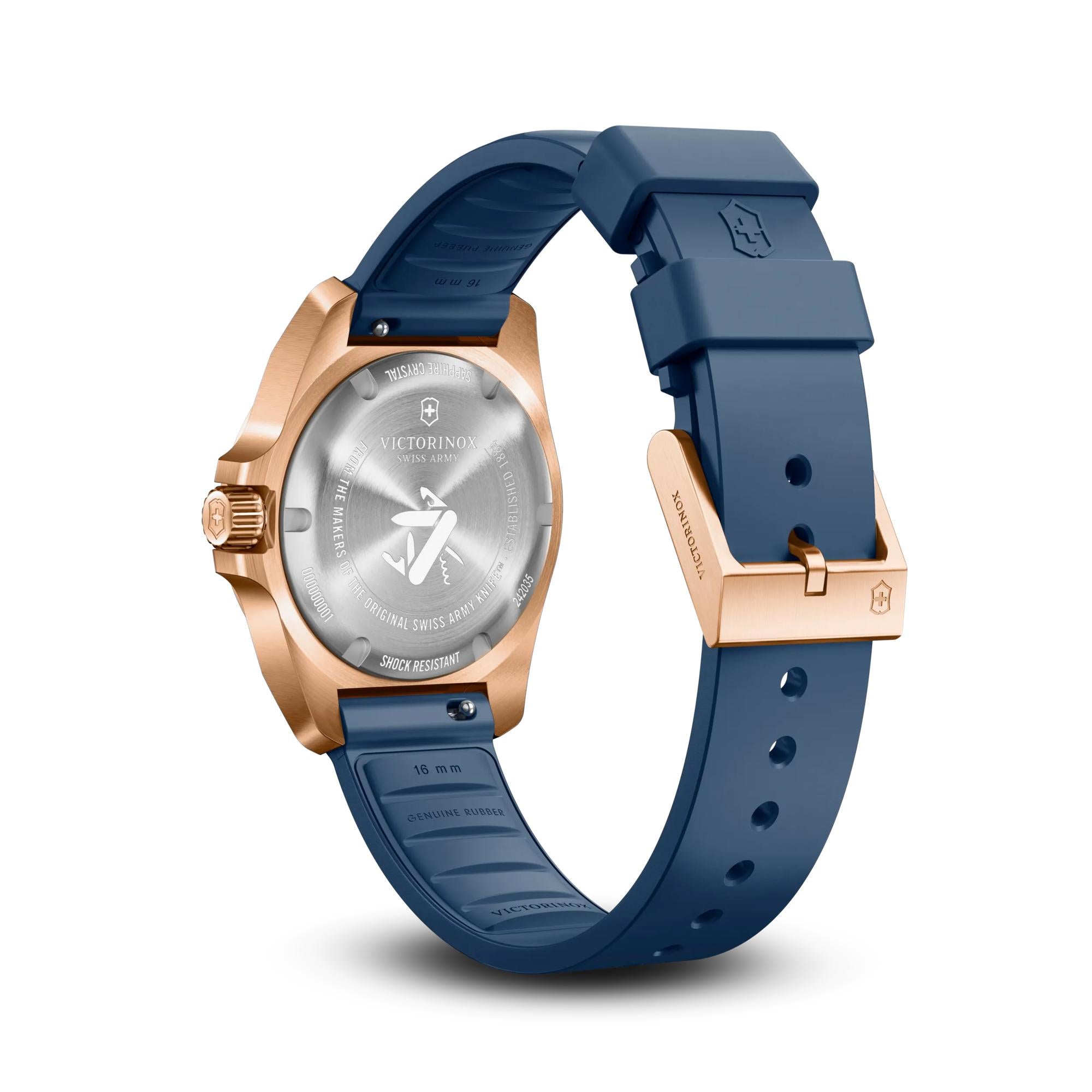 Victorinox I.N.O.X. Small 242035 watch, back view