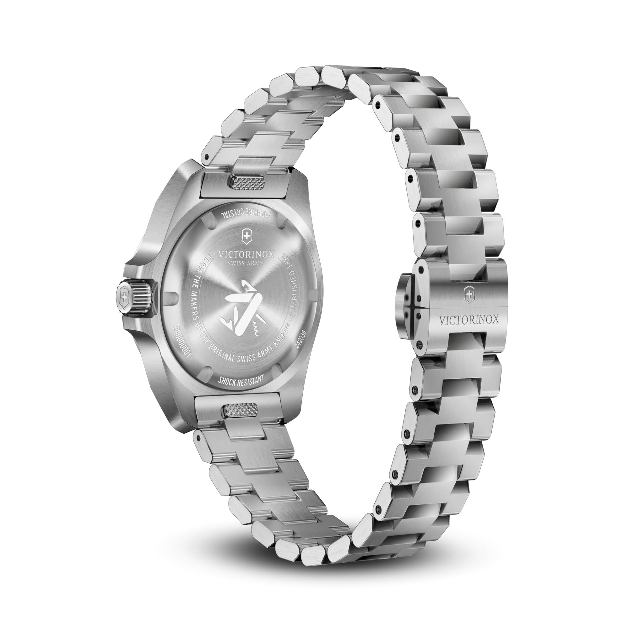 Montre Victorinox I.N.O.X. Small 242036, vue de dos