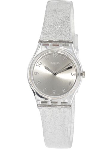 Swatch SILVER GLISTAR TOO Montre Femme LK343E