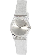 Swatch SILVER GLISTAR TOO Montre femme LK343E