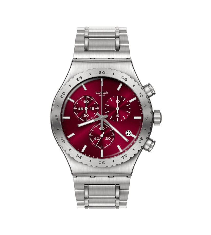 Swatch Unisex Watch PURPLE IRONY YVS499G