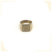 Bague pour Carré III en Or Jaune - RIG082