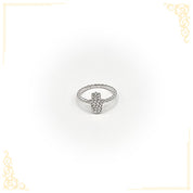 Bague pour Main de Fatima Or Blanc - RIG087